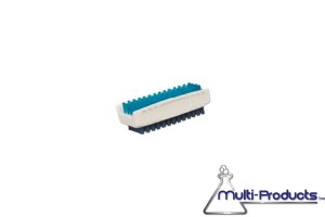 Brosse à ongles double-face polyester