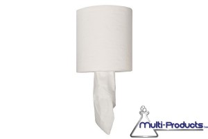 Maxi roll lux dévidage central 2 plis blanc 175 m 2 x 24 gr